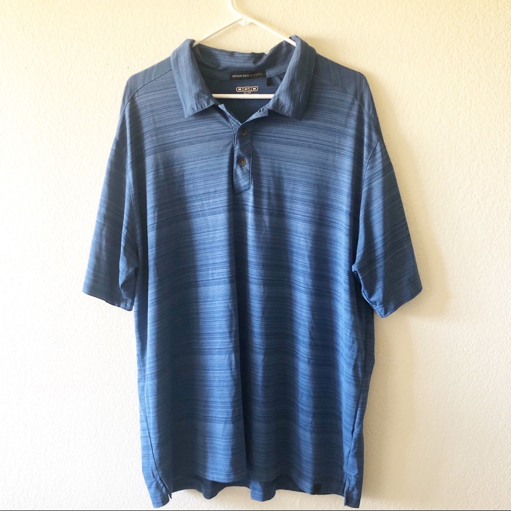 Blue OGIO golf polo 2XL